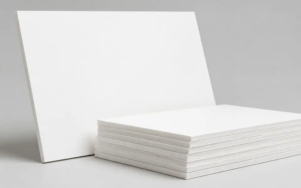Product image for Elmer's 900802 white foam board, 20 x 30, 10/carton